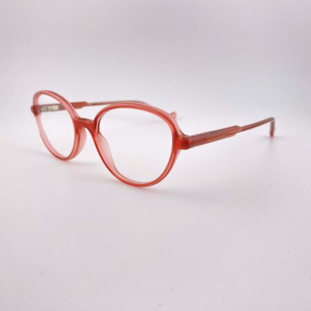 Lunettes de Vue enfant Tête à Lunettes de Caroline Abram modèle 50+26=76 Coloris Rose Opticien Stéphanie Danjou Cambrai