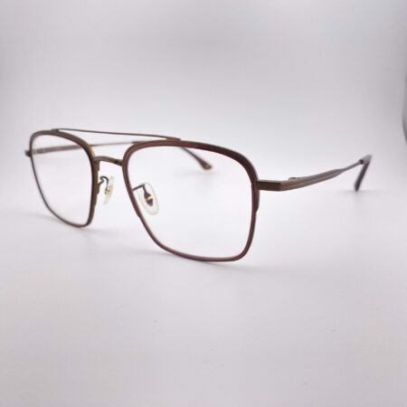 Lunettes de Vue Homme Talla Eyewear Coloris Marron Bordeau Modèle Crema 2 131