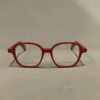 Lunettes De Vue Francis Pradines Modèle Halles Coloris Rouge Opticien Stéphanie Danjou Cambrai