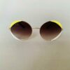 Lunettes De Soleil Woow Modèle Super Disco 1 Coloris Jaune Fluo