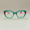 Lunettes De Vue Woow Modèle Shine On 1 Coloris Vert Transparent Rose