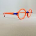 Lunettes De Vue Pierre Eyewear Hilo Mixte Orange Bleu Marine Opticien Stéphanie Danjou