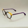 Lunettes De Vue Woow Show Up 1 Femme Ecaille Jaune Violet Opticien Stéphanie Danjou