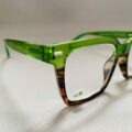 Lunettes de Lecture Couleur Vert Translucide Ecaille Puissance +1.50