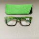 Lunettes de Lecture Couleur Vert Translucide Ecaille Puissance +1.50