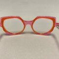 Lunettes De Vue Plein Les Mirettes - Modèle Diva 28 Coloris Rose Orange Opticien Stéphanie Danjou Cambrai