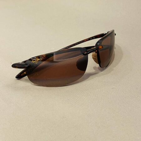 Lunettes de Soleil Hookipa Mixte De La Marque Maui Jim Coloris Ecaille Rouge