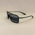 Lunettes de Soleil Kaupo Gap Homme De La Marque Maui Jim Coloris Noir Gris