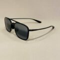 Lunettes de Soleil Kaupo Gap Homme De La Marque Maui Jim Coloris Noir Gris