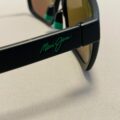 Lunettes de Soleil 648 Lehiwa Asian Fit Homme De La Marque Maui Jim Coloris Noir Mat Opticien Stéphanie Danjou Cambrai