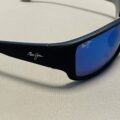 Lunettes de Soleil Local Kine 810 Homme De La Marque Maui Jim Coloris Noir Verres Polarisés Bleu Hawaï Opticien Stéphanie Danjou Cambrai