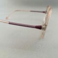 Lunettes de Vue De La Marque Eyelet - Modèle NUDE Coloris Cristal Rose Opticien Stéphanie Danjou Cambrai