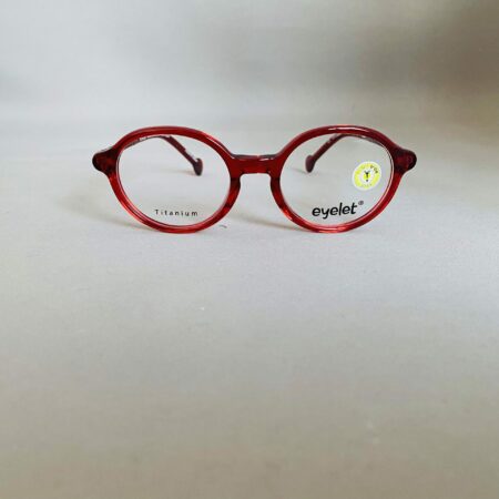 Lunettes de Vue Enfant De La Marque Eyelet - Modèle FRISBEE Coloris Rouge Opticien Stéphanie Danjou Cambrai