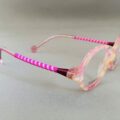 Lunettes de Vue Enfant De La Marque Eyelet - Modèle FUN Coloris Rose Poudre Opticien Stéphanie Danjou Cambrai