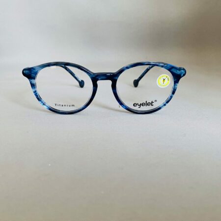 Lunettes de Vue Enfant De La Marque Eyelet - Modèle YOGA Coloris Ecaille Bleu Opticien Stéphanie Danjou Cambrai