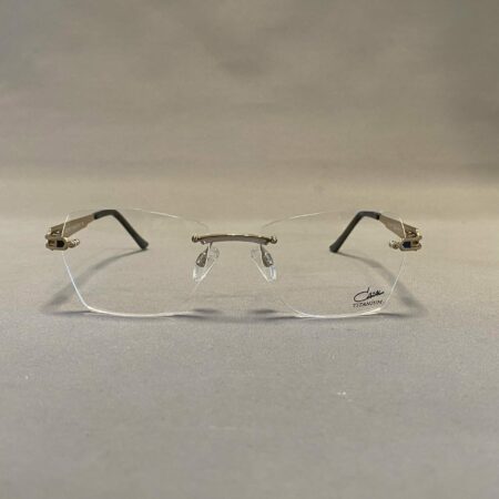 Lunettes de Vue 1275 De la Marque Cazal Coloris Doré Gris Opticien Stéphanie Danjou Cambrai