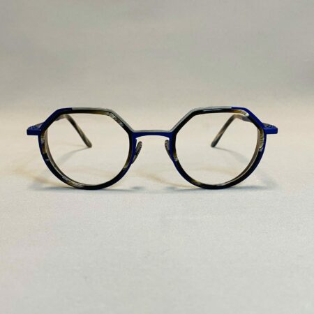 Lunettes De Vue La Petite Lunette Rouge Modèle Altes Coloris Bleu Ecaille Opticien Stéphanie Danjou Cambrai