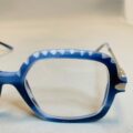 Lunettes De Vue La Petite Lunette Rouge Modèle Sapanithell Coloris Bleu Opticien Stéphanie Danjou