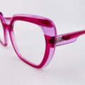 Lunettes De Vue OREA De La Marque Caroline Abram Coloris Rose Opticien Stéphanie Danjou Cambrai