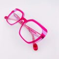 Lunettes De Vue OREA De La Marque Caroline Abram Coloris Rose Opticien Stéphanie Danjou Cambrai